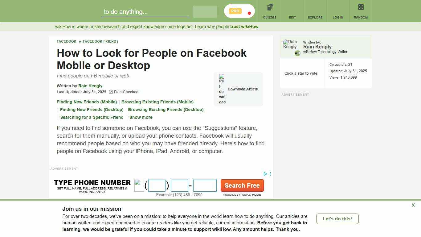 How to Find People on Facebook: Search, Suggested, & More